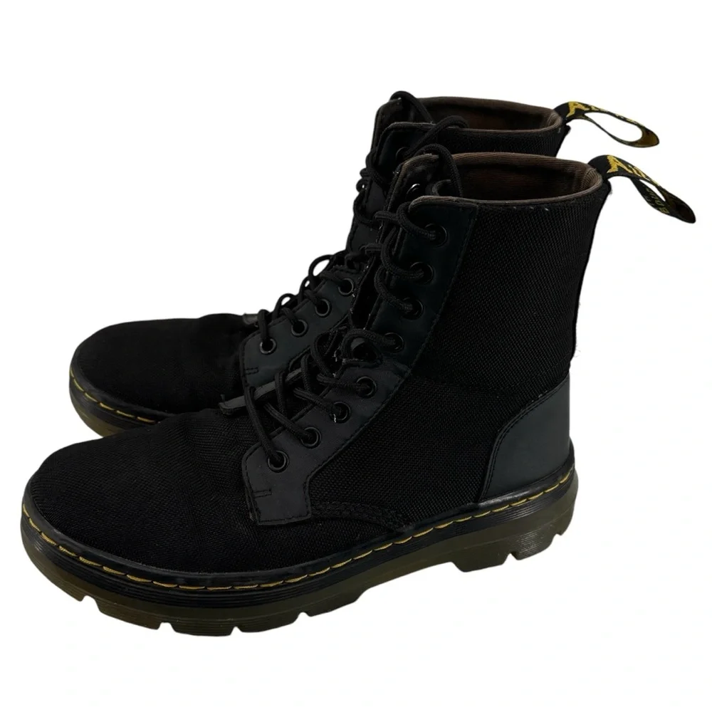 DR. MARTENS Boots Combs Combat AirWair Black